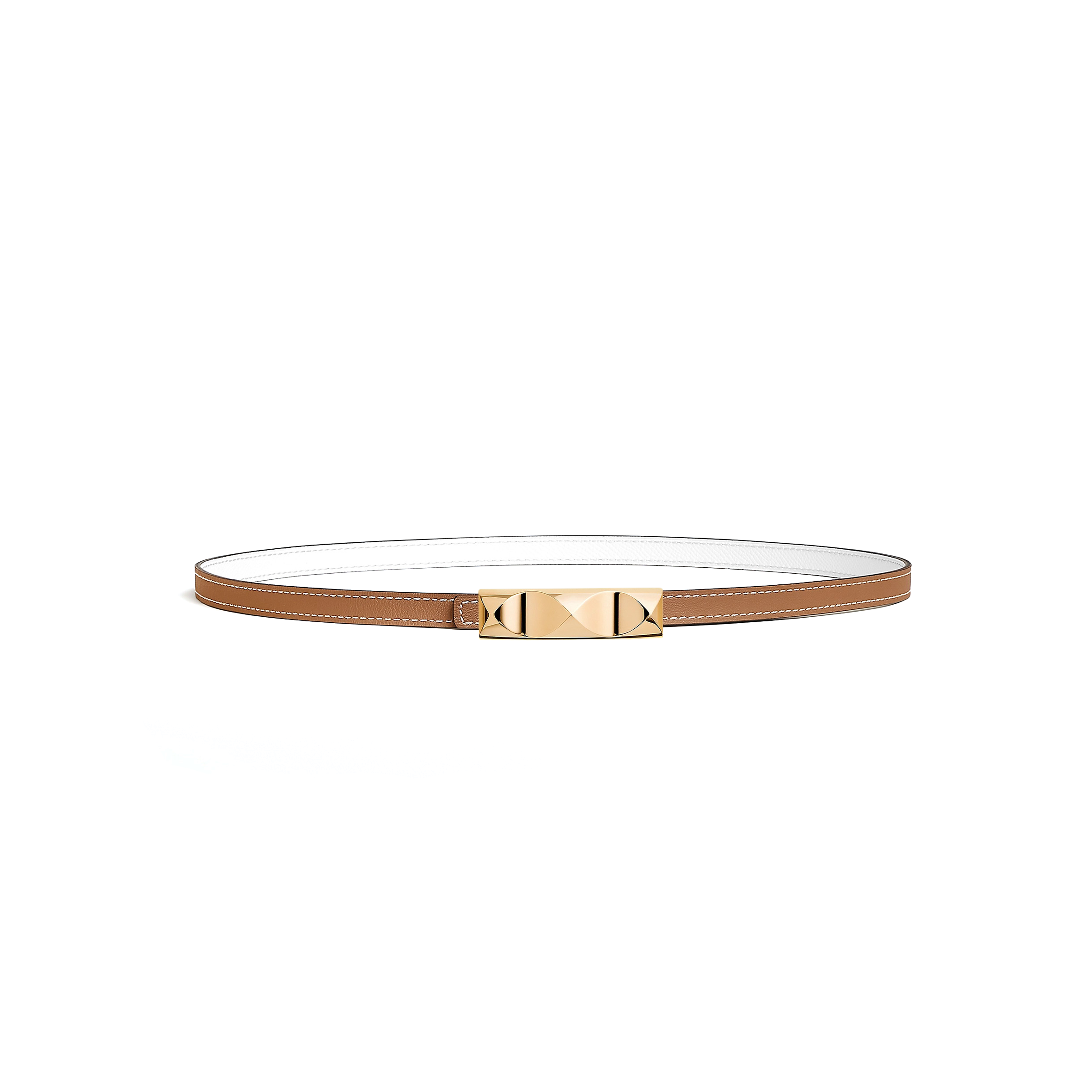 HERMES INFINI BELT BUCKLE & REVERSIBLE LEATHER STRAP 13MM H011742UC10